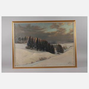 Richard Sachs, "Winterabend"