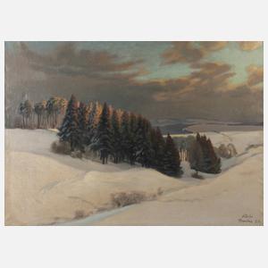 Richard Sachs, "Winterabend"