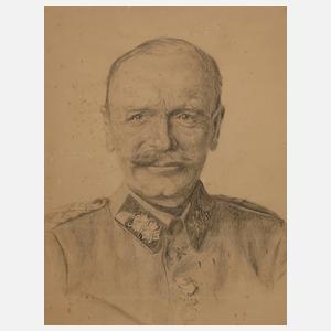 Portrait König Friedrich August von Sachsen