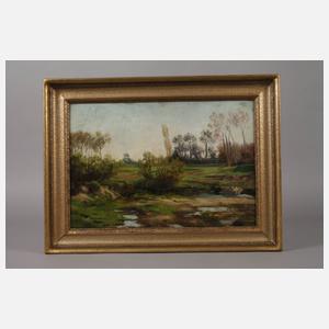 Prof. Kurt Tuch, Auenlandschaft bei Leipzig