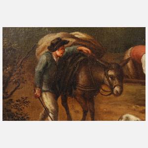 Prof. Christian Dietrich genannt "Dietricy", attr., Küstenszene