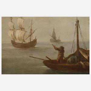 Prof. Christian Dietrich genannt "Dietricy", attr., Küstenszene