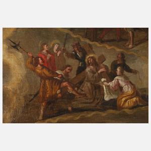 Andachtsbild der Huldigung des Namen Jesu