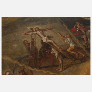 Andachtsbild der Huldigung des Namen Jesu