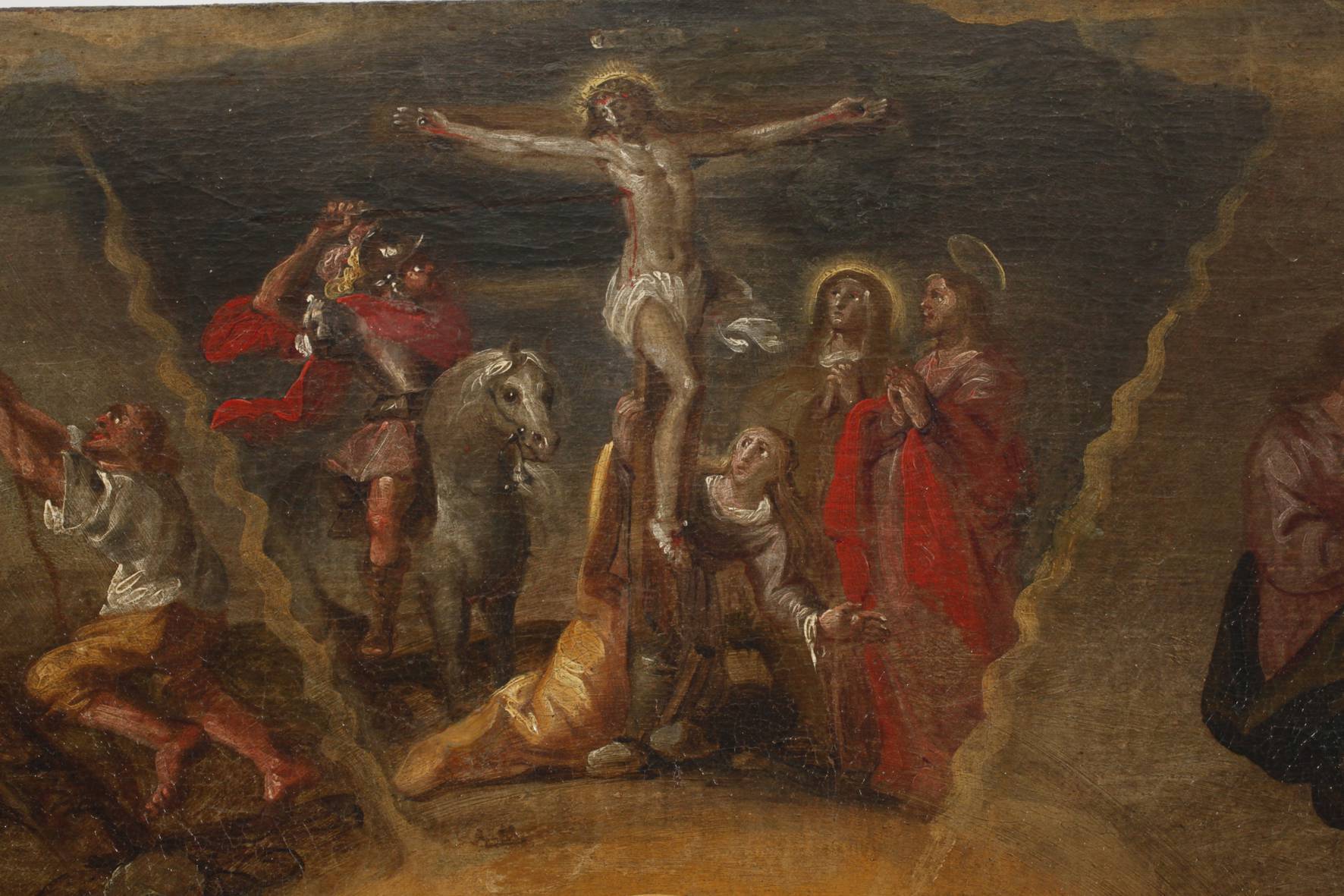 Andachtsbild der Huldigung des Namen Jesu