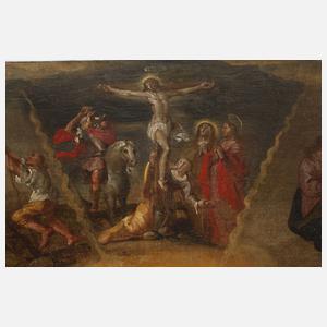 Andachtsbild der Huldigung des Namen Jesu