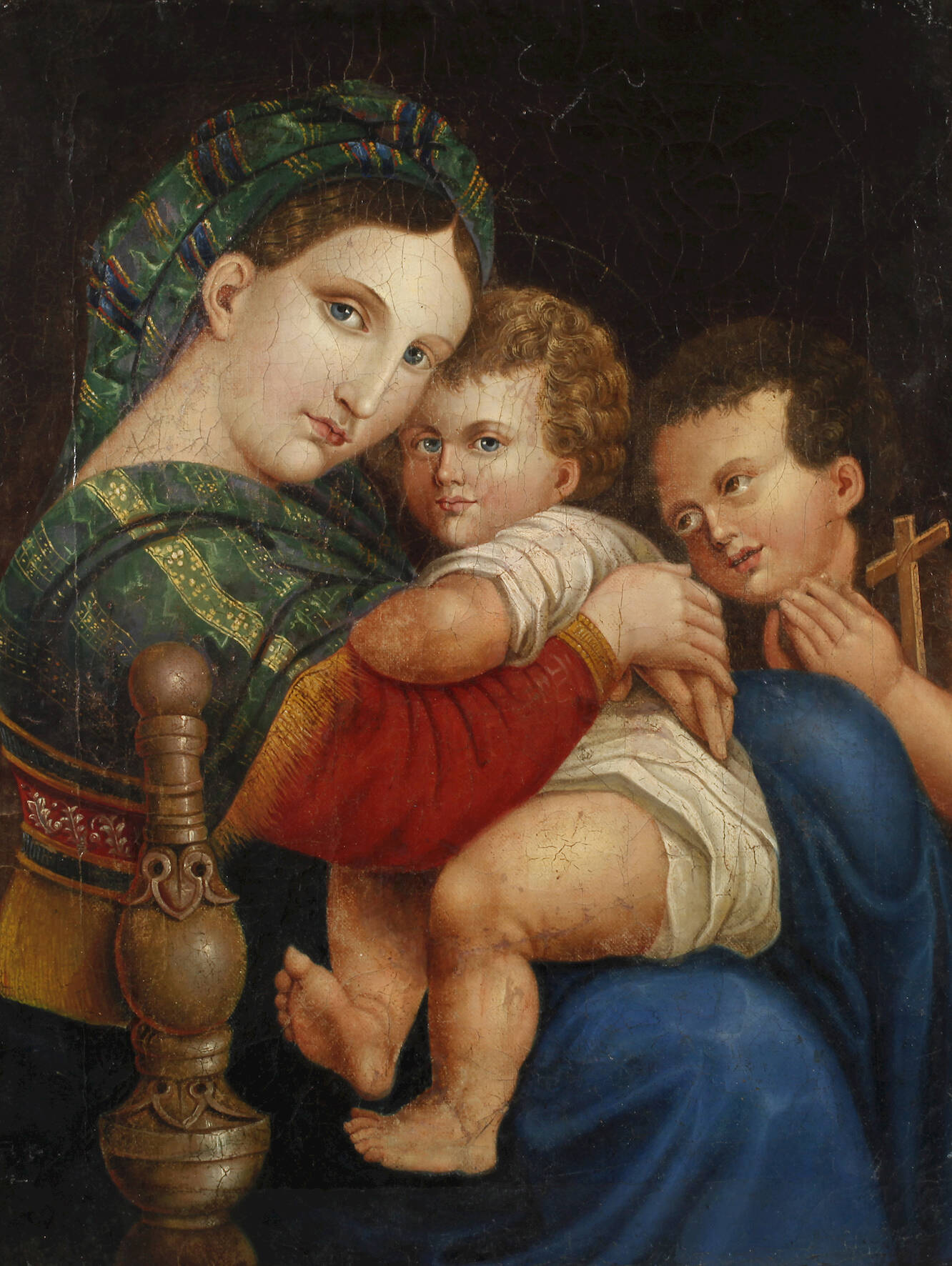 Sanner, "Madonna della Seggiola" nach Raffael