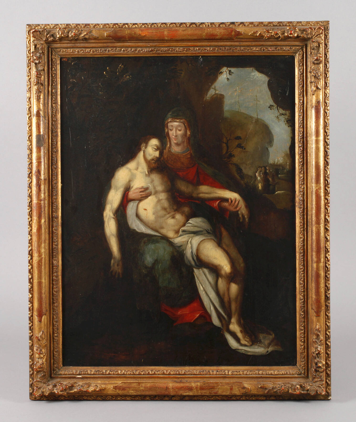 Pietà in der Grabeshöhle