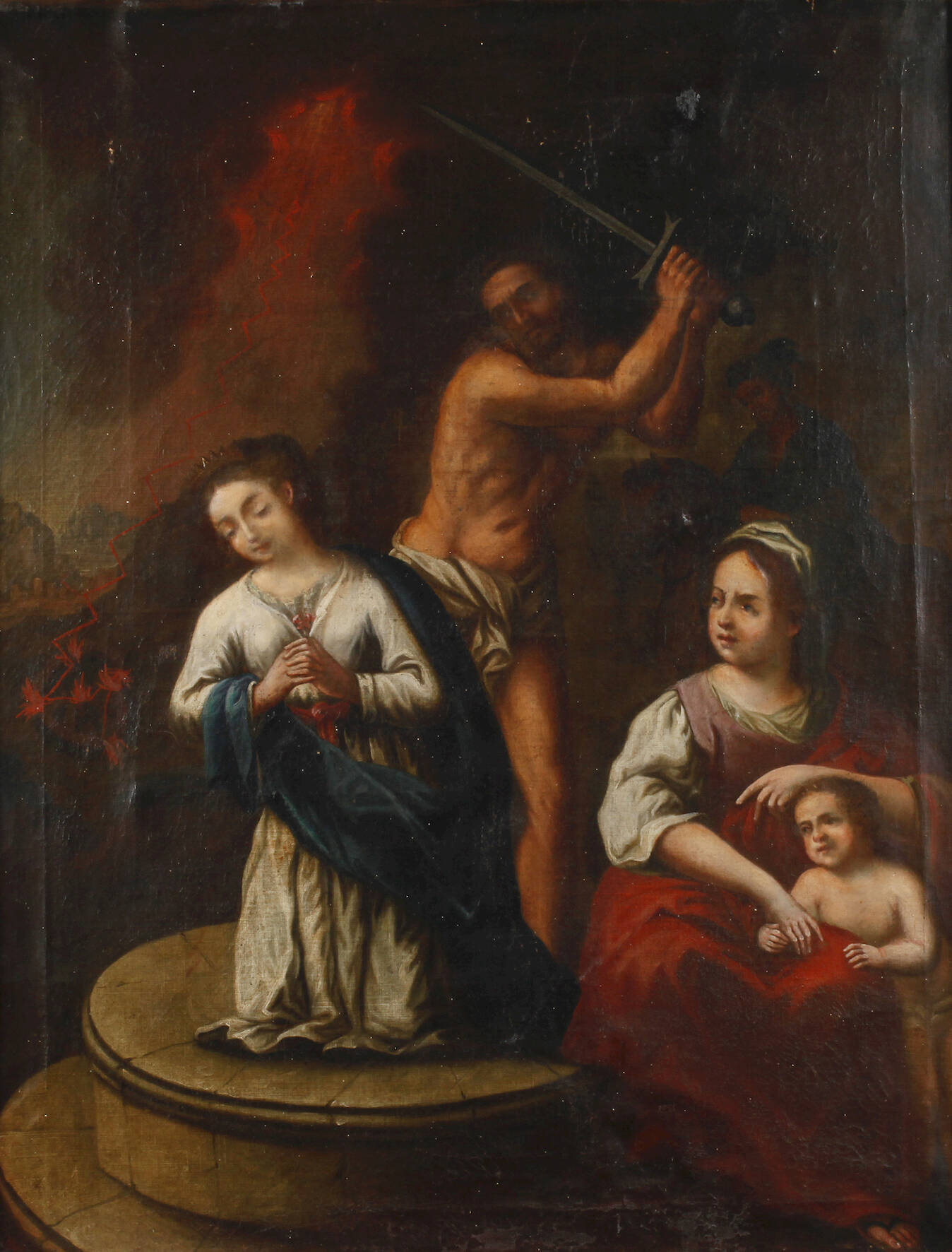 Das Martyrium der Heiligen Katharina