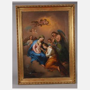 "Die mystische Vermählung der heiligen Katharina"