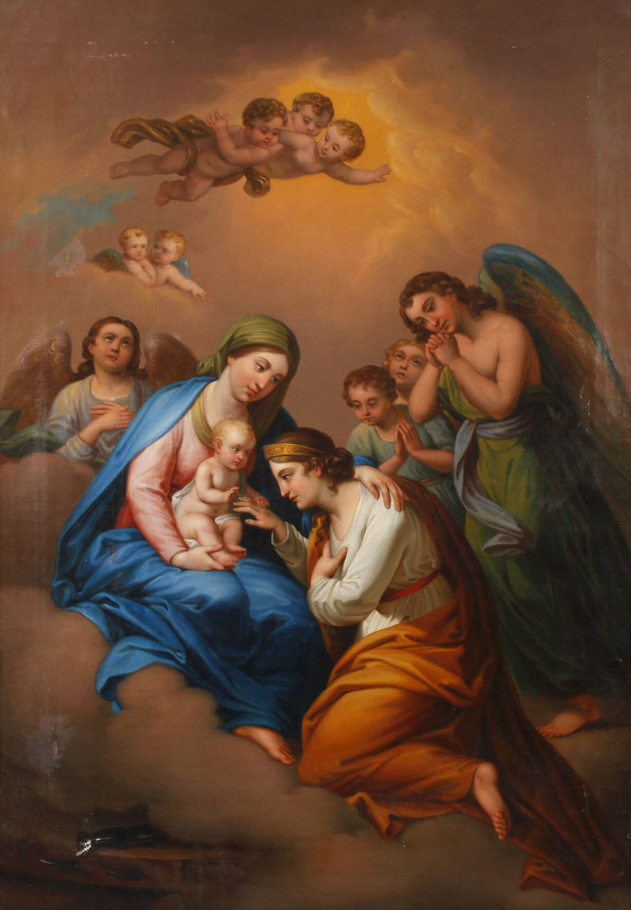 "Die mystische Vermählung der heiligen Katharina"