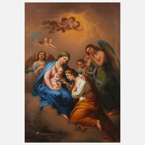 "Die mystische Vermählung der heiligen Katharina"