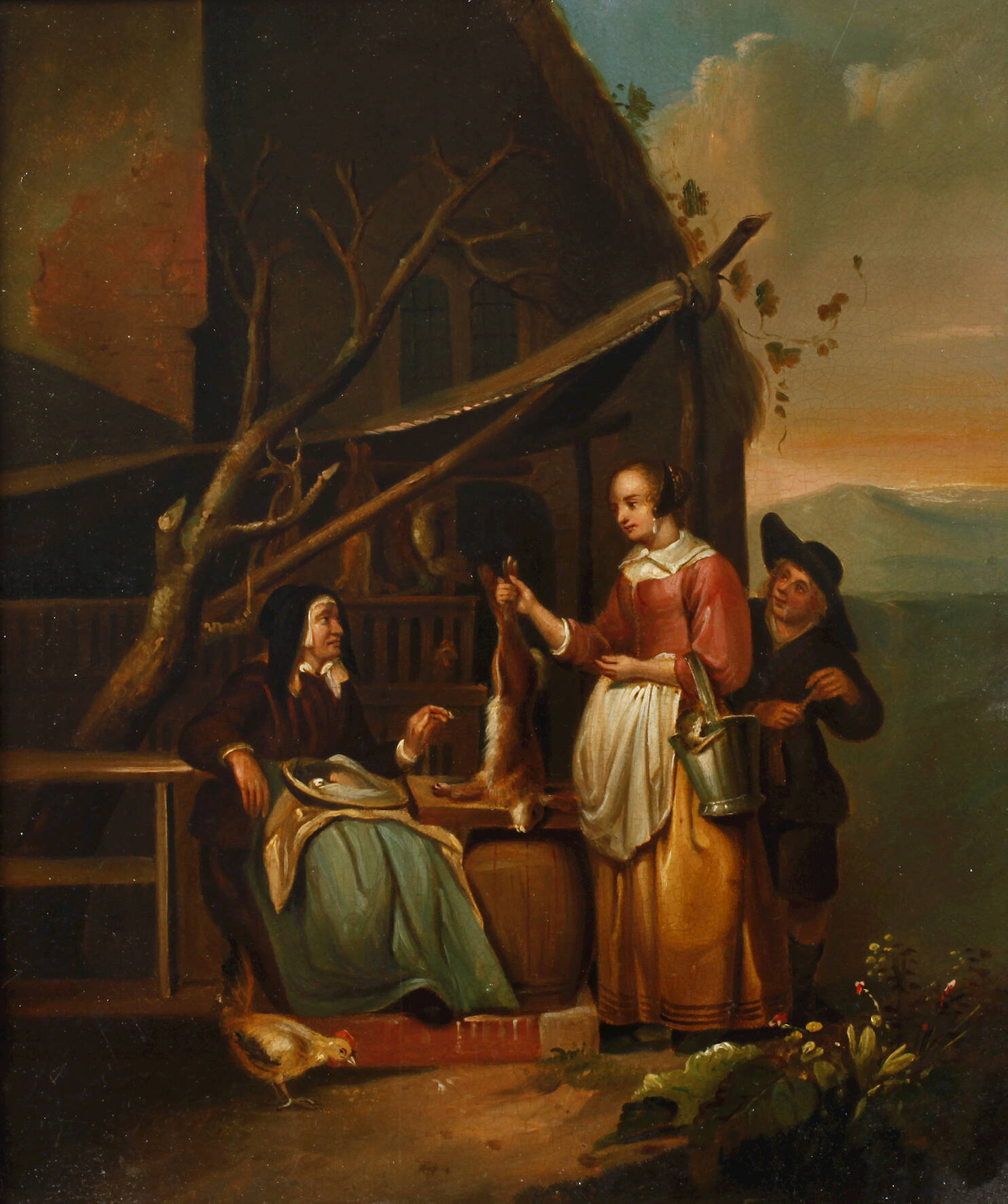 "Die alte Wildhändlerin"