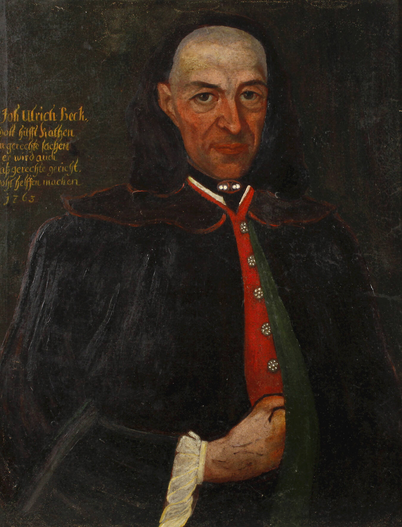 Portrait des Johann Ulrich Beck