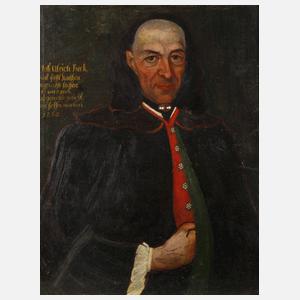 Portrait des Johann Ulrich Beck