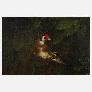 Barockes Waldstillleben mit Eichhörnchen