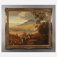 Oswald Achenbach, attr., Sommertag am Nemisee111