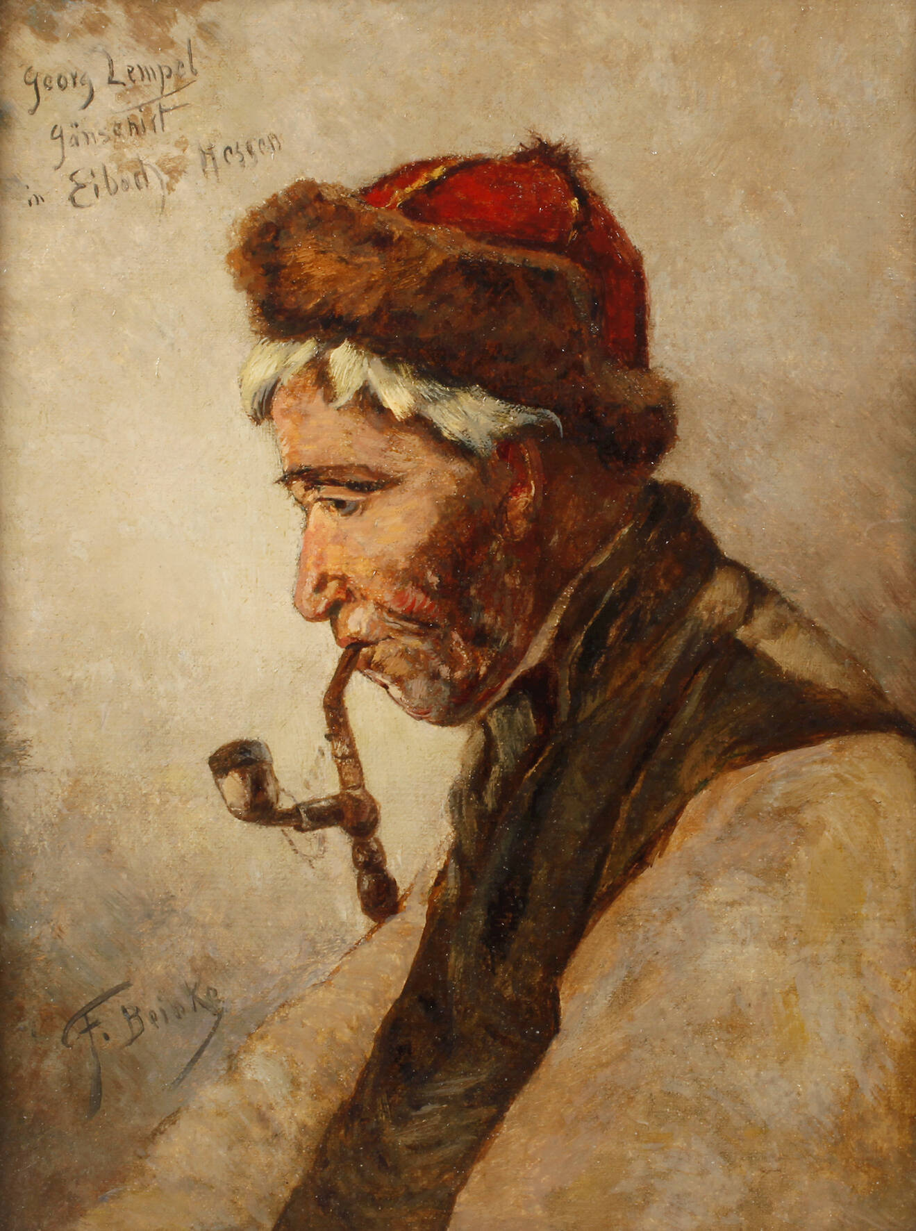 Fritz Beinke, "Gänsehirt Georg Lempel"