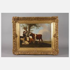 Elisabeth Wilhelmina van der Does, attr., Hirtenlandschaft