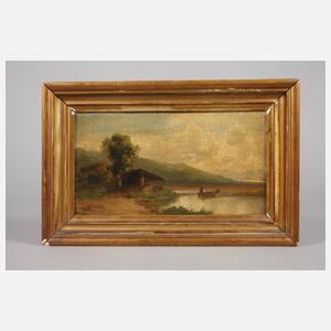 Anton Doll, Schifferhütte am Inn