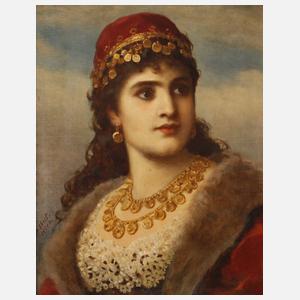 Anton Ebert, Frauenportrait