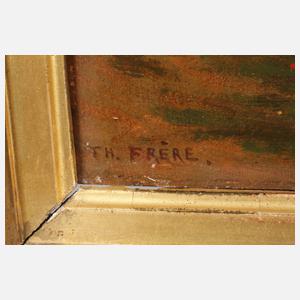 Théodore Frère, Rast unter Pinien