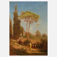 Théodore Frère, Rast unter Pinien111