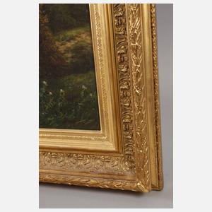 Josef Heydendahl, Hirschbrunft im Gebirge