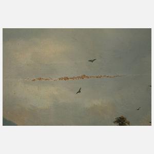 Josef Heydendahl, Hirschbrunft im Gebirge