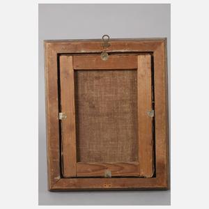 F. Lay, Paar Biedermeierportraits