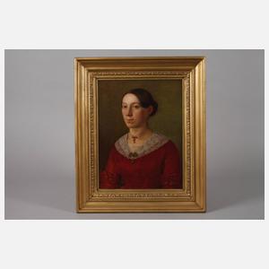 F. Lay, Paar Biedermeierportraits