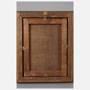 F. Lay, Paar Biedermeierportraits