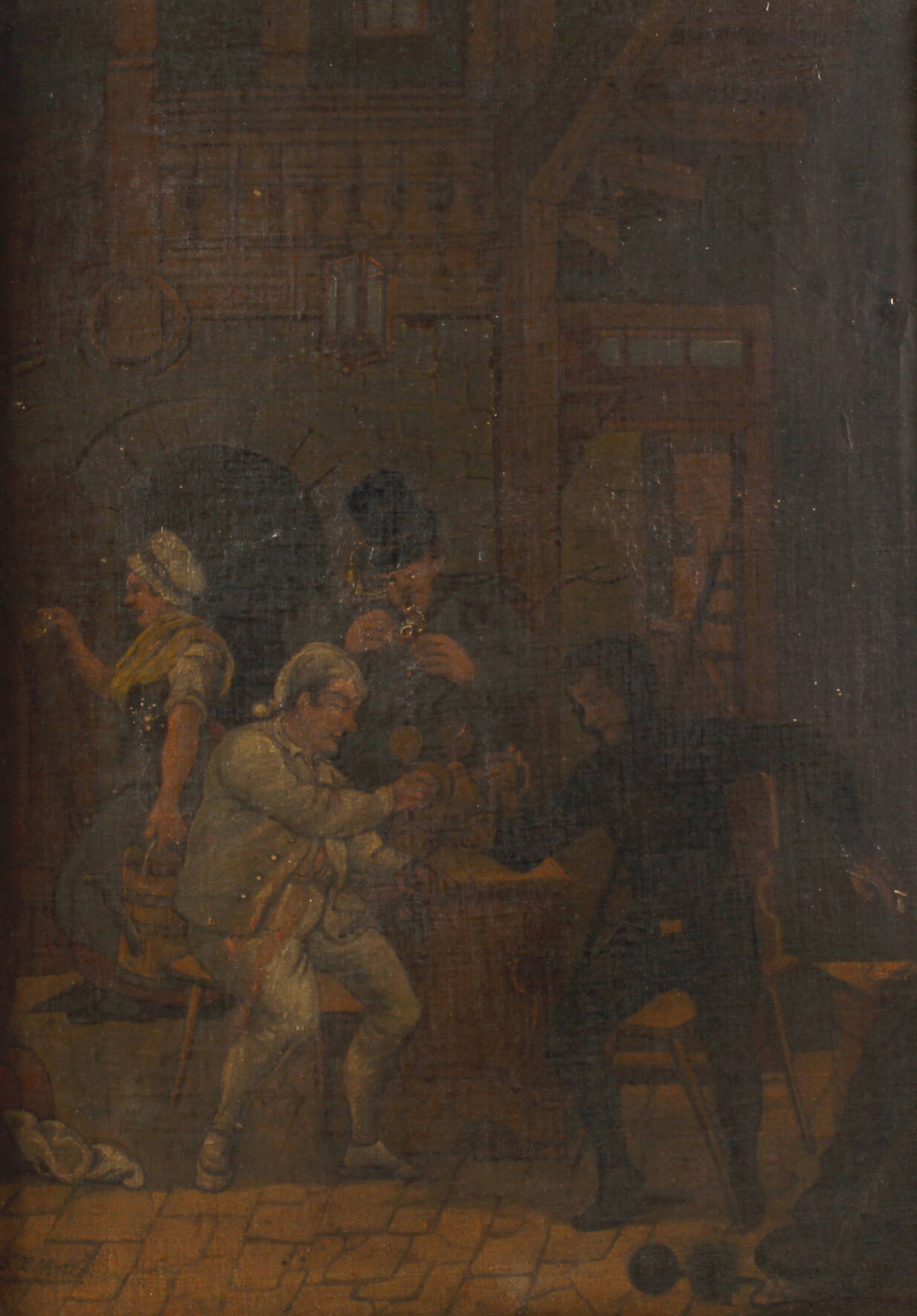 F. X. Mettenleiter, Kneipenszene