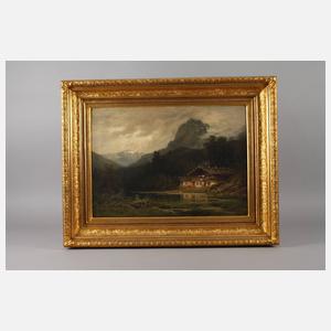 Julius Monien, "Landschaft aus Südbaiern"