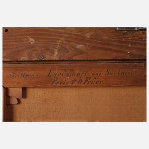 Julius Monien, "Landschaft aus Südbaiern"