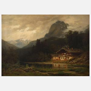 Julius Monien, "Landschaft aus Südbaiern"
