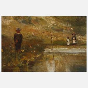 L. Y. Smith, Am Weiher