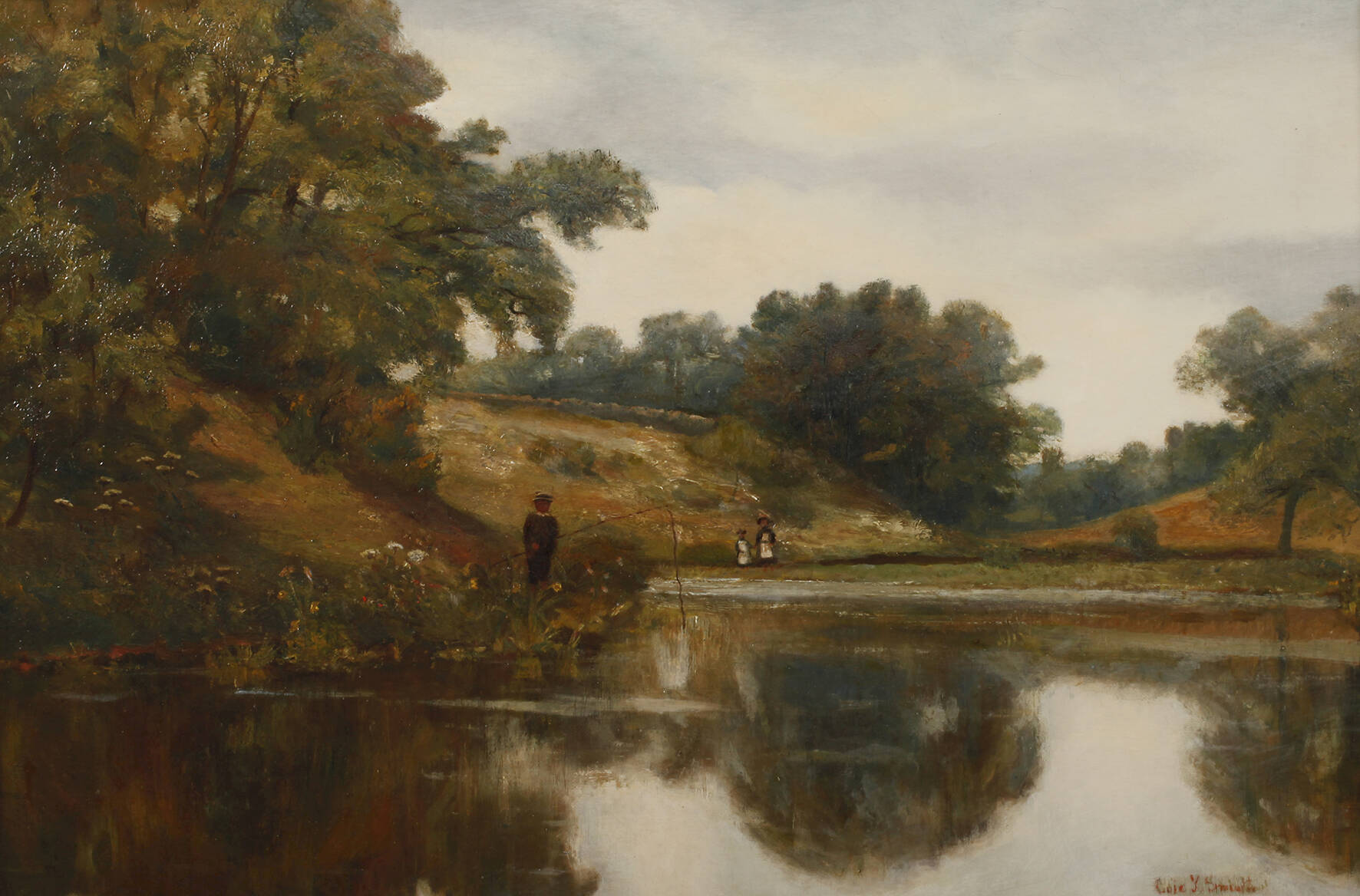 L. Y. Smith, Am Weiher