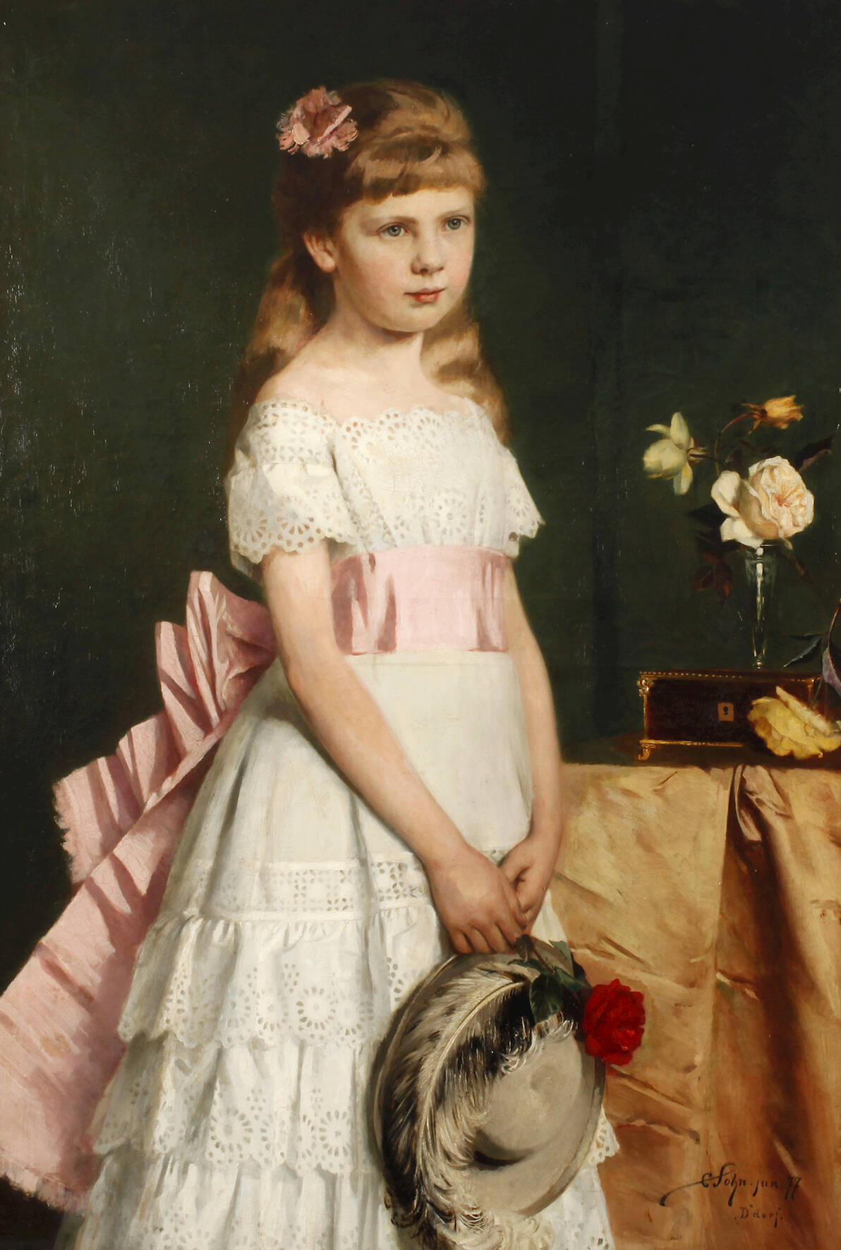 Carl Rudolf Sohn, jun. Mädchenportrait