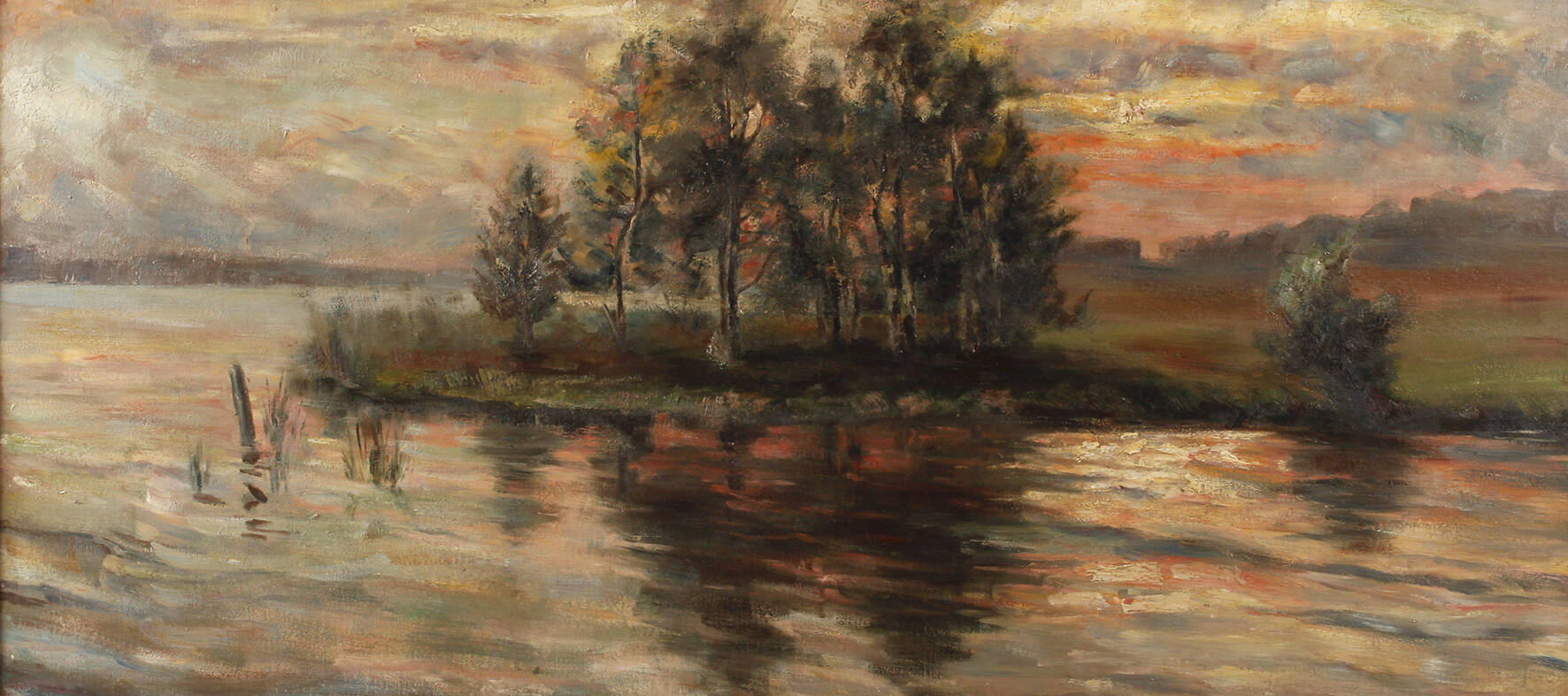 Charlotte Wahlström attr., Am Seeufer