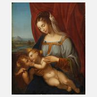 "Maria mit dem Kind und dem kleinen Johannes"111