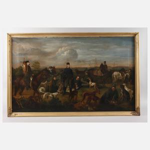 Lettische Jagd mit Zar Alexander I.