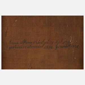 Damenportrait Biedermeier