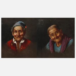 Paar Portraits
