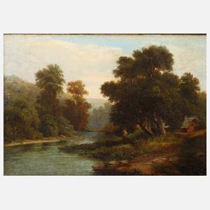 Sommerliche Flusslandschaft