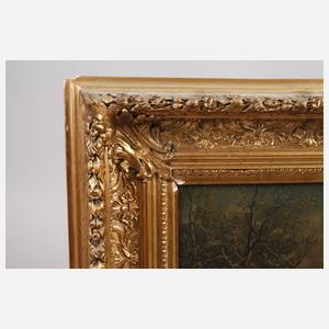 Einsames Gehöft im Mondschein