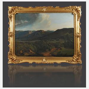 Sommerliche Gebirgslandschaft