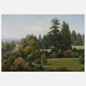 Sommerliche Parklandschaft