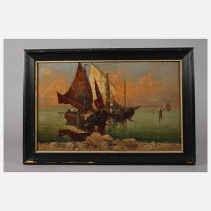 Abends an der Küste