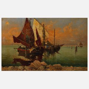 Abends an der Küste